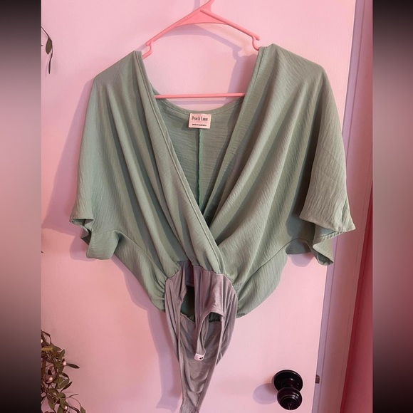 Peach Lane onesie top - Picture 1 of 1